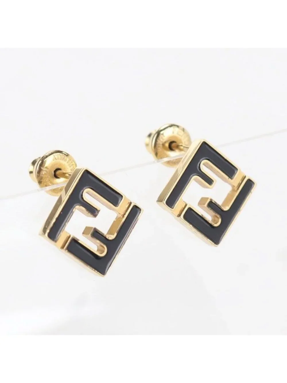 Fendi Forever Earrings Metal